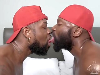 Champ And Vs Derek (edited) - Champ Robinson, Mr. Cali And Derek Cline twink threesome oldy